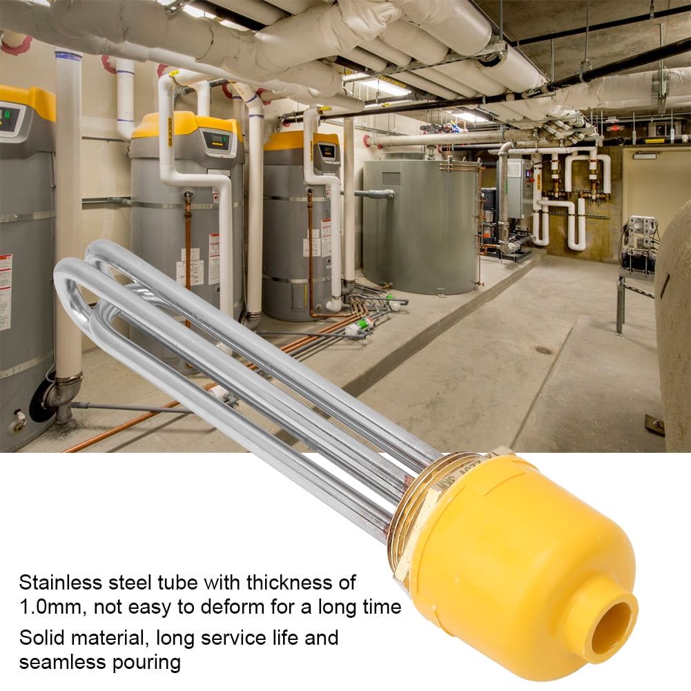 Heating Tube,DN40 Electrical Heating Tube,Explosionproof Stainless Steel Brass Head High Power Water Tank Water Heater Heating Tube 6KW Heating Tube,DN40 Electrical Heating Tube,Explosionproof Stainless Steel Brass Head High Power Water Tank Water Heater Heating Tube 6KW